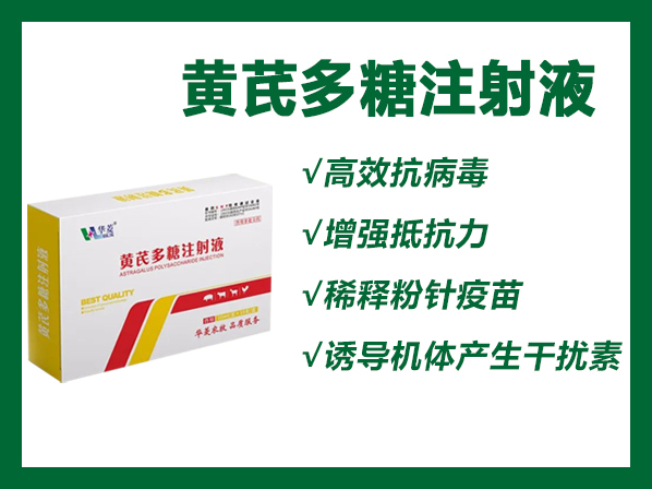 黄芪多糖注射液 -----抗病毒、防流感、增免疫