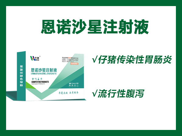 恩诺沙星注射液------- 肠炎克星、立竿见影、一针见效